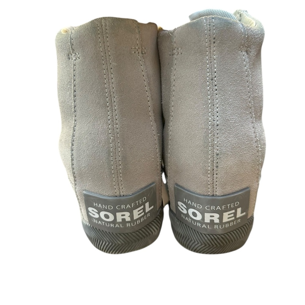 Sorel Light Gray out and about wedge